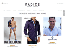 Tablet Screenshot of kadice.fr